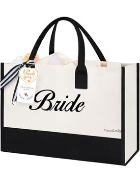 Jute Canvas Initial Tote Bag Embroidered Personalized Monogrammed Beach Bag
